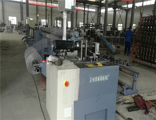 2.5mm Plc Hexagonal Wire Mesh Machine Untuk Penguatan Perkerasan