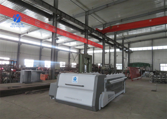 Pagar Heksagonal 3.0mm Gabion Wire Mesh Machine Kebisingan Rendah