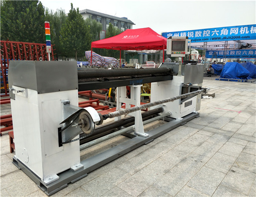 Chain Link Fencing 1inch Hexagonal Wire Mesh Machine PLC Sepenuhnya Otomatis