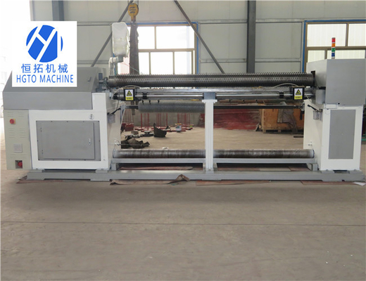 Heksagonal 4-5.7t Otomatis Crimped Wire Mesh Machine 4inch Grazing Land