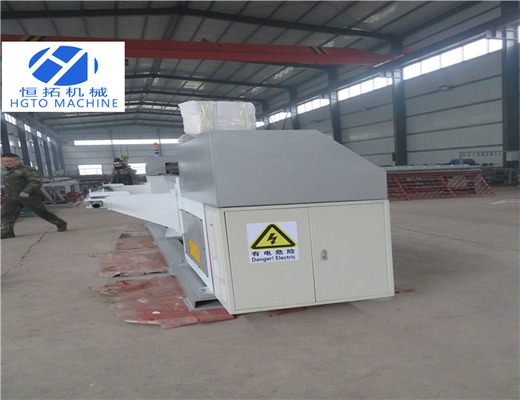 Heksagonal 4-5.7t Otomatis Crimped Wire Mesh Machine 4inch Grazing Land