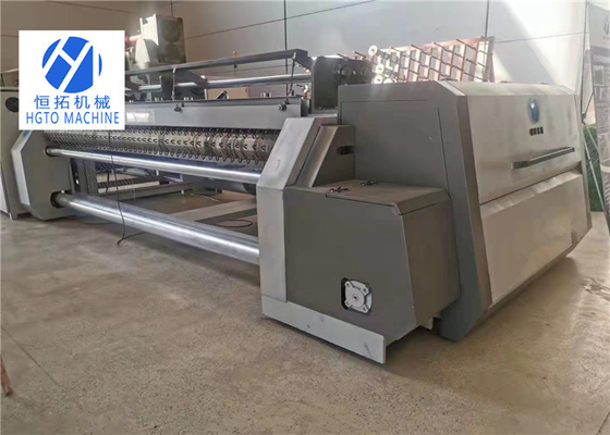Chain Link Fence Wire Mesh Weaving Machine 7.5kw Untuk Penggunaan Taman Rumput
