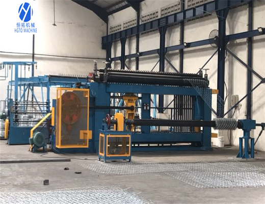 Mesin Kotak Gabion Anti Karat Vertikal 100x120mm Tahan Korosi Mesh