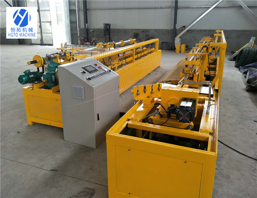 3phase 50Hz Automatic Chain Link Fence Machine Kawat Ganda 380v 5.5kw Tahan Api