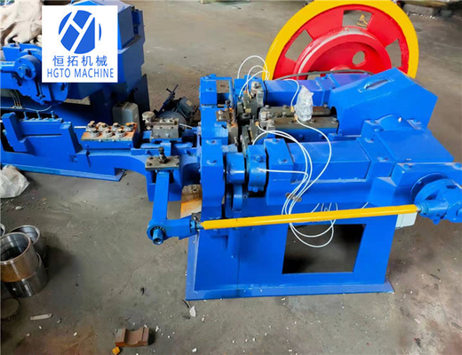 1 Sampai 6 Inch Kawat Mesin Pembuat Kuku Otomatis Tahan Erosi Multifungsi