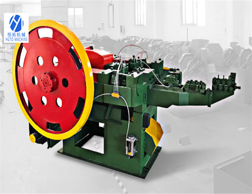 Manufaktur Baja Mesin Pembuat Kuku Otomatis HGTO Serbaguna 1.5kw