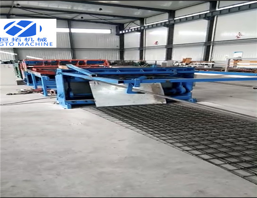 HGTO Fence Welded Wire Mesh Machine Konstruksi Kontrol PLC 380V