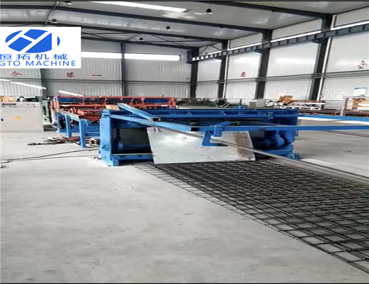 HGTO Fence Welded Wire Mesh Machine Konstruksi Kontrol PLC 380V