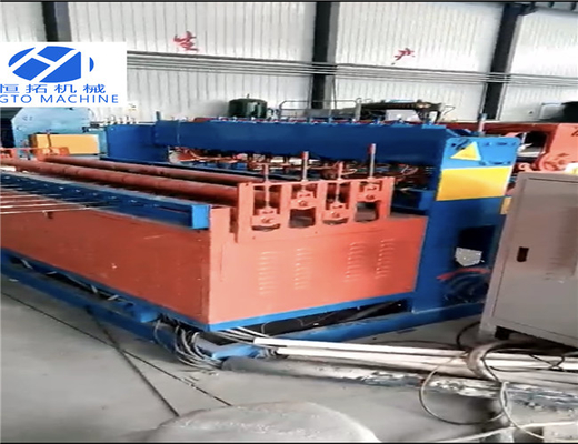 Mesin Pembuat Jaring Kawat Baja 3KW, Tukang Las Wire Mesh Tahan Erosi PLC