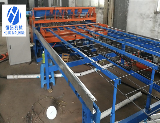 70r / Min Mesin Manufaktur Weld Mesh, Mesin Las Pagar Motor Shockproof Mesh