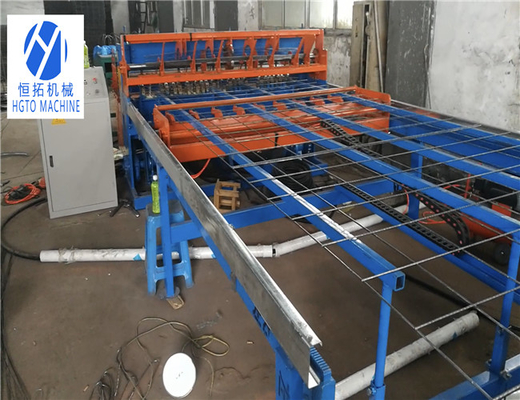 Mesin Pembuat Jaring Kawat Baja 3KW, Tukang Las Wire Mesh Tahan Erosi PLC