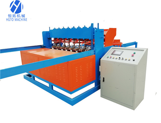 Mesin Las Wire Mesh Otomatis Baja ISO Kontrol Sub Anti korosi