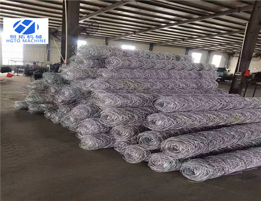 Besi PVC Hexagonal Chicken Mesh Tahan Karat Ramah Lingkungan Tahan Korosi