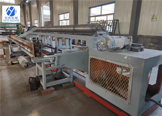 Industri Pemuliaan 4000mm Hexagonal Wire Mesh Membuat Mesin Tenun Cnc