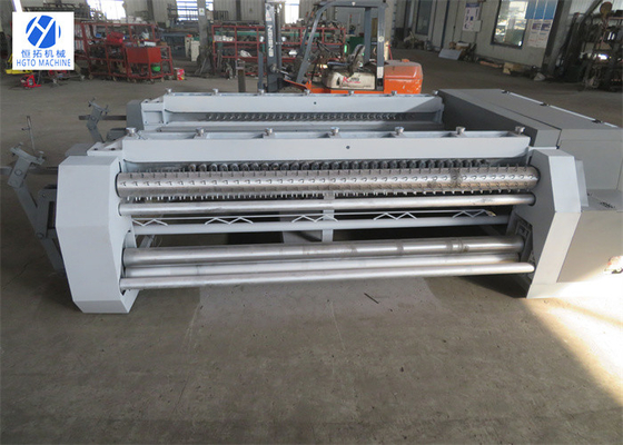 Mesin Pembuat Jaring Ikan Kawat Anti Korosi 50x70mm Kontrol PLC