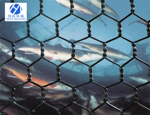 Poliester Wire Mesh Heksagonal Ikan Multifungsi