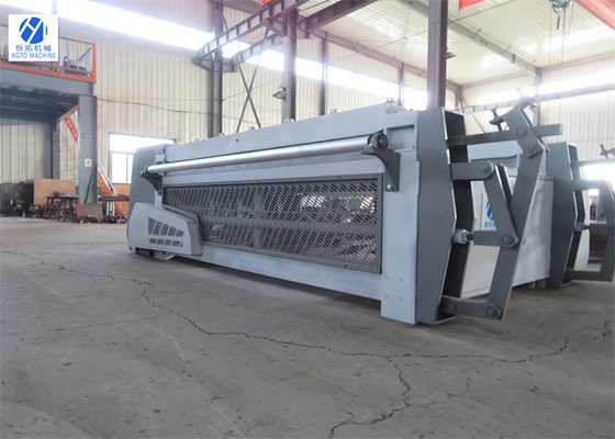 Mesin Tenun Wire Mesh Berkerut Galvanis Ketahanan Korosi 7.5kw