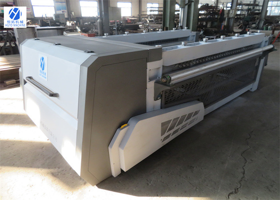 Steel Grating Welding Wire Mesh Weaving Machine OEM Pagar Taman Dinding Digunakan