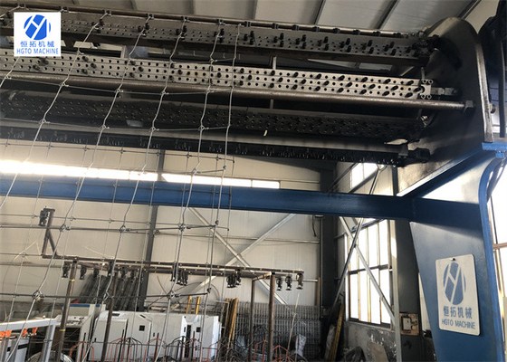 PLC Sheep Dingo Cattle Fence Machine ISO Pemuliaan Unggas Gunakan Tahan Aus