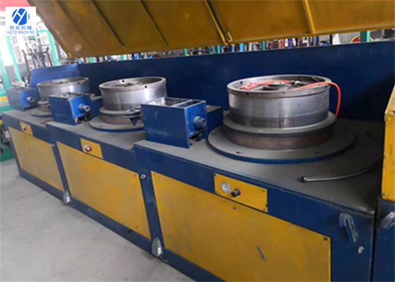 Mesin Menggambar Kawat Karbon Tinggi ISO 18.5kw, Mesin Menggambar Baja Tahan Guncangan