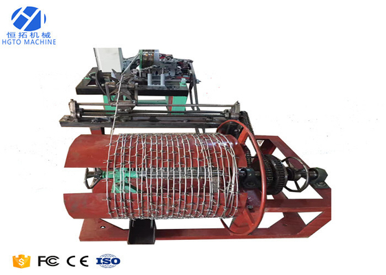 Mesin Kawat Berduri Pisau Cukur 3KW Multifungsi Anti Seismik Double Strand
